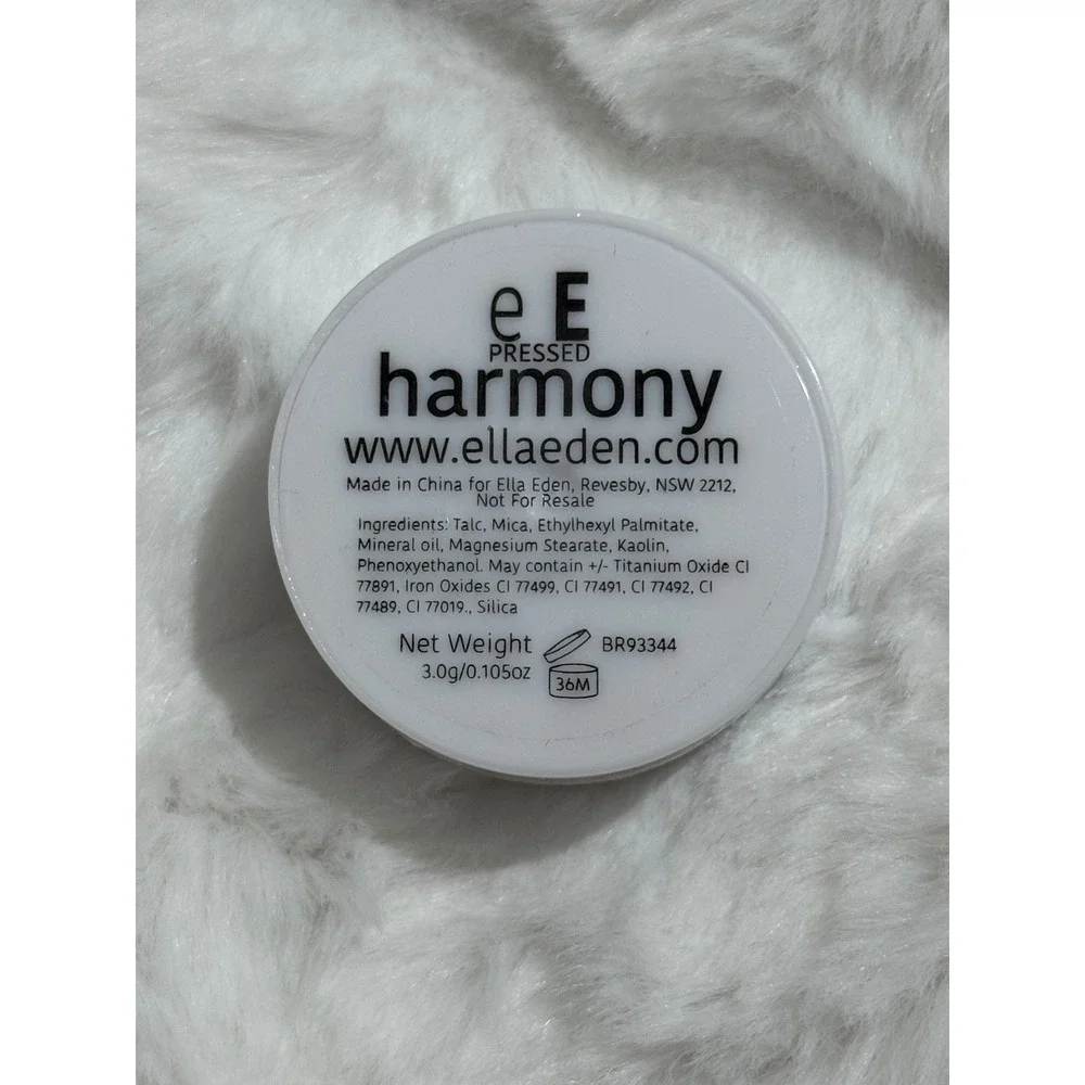 Ella Eden London Pressed Eyeshadow‎ Single Harmony Copper Rose Shimmer 3g NEW